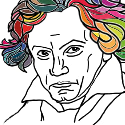 Beethoven Kinder Fest Logo mit Schrift