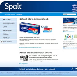 Website Spalt – www.spalt-online.de