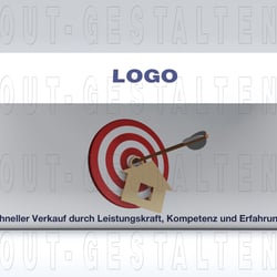 Immobilien-Briefumschlag erstellen | Layout gestalten