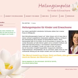 GetSimple Webseite für Heilpraktikerin