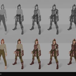 design exploration + layering