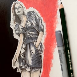 Modeillustration (Mixed Media)