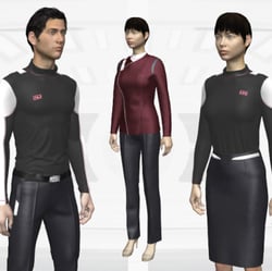 3d clothing universe airline