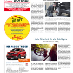 Layout, EBV, Satz, Druckvorstufe einer Zeitung