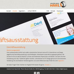 Seite: Geschäftsausstattung