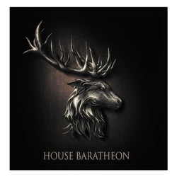 Emblemillustration zu George R. R. Martins „Game of Thrones“