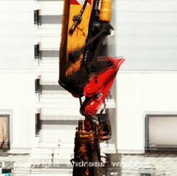 red and yellow on white