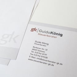 gk | Geschäftspapiere