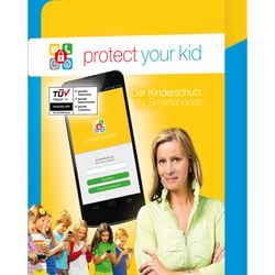 Präsentationsmappe für die App „Protect your kid“