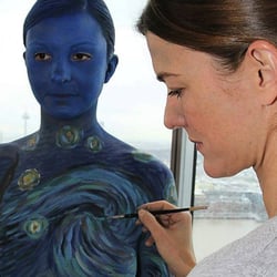 bodypainting.köeln ItiMa vanGogh 04