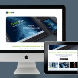 Zur App gestalten und programmieren wir eine adaptive Webseite. Layout, Texte, Bilder passen sich automatisch an.