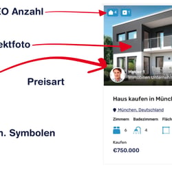Immobilien-Webseite erstellen | Layout gestalten