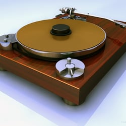 3D Visualisierung mit Cinema 4d (Mikro Seiki Plattenspieler)
