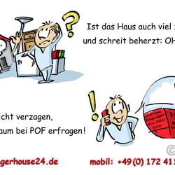 Illustration für Werbepostkarte