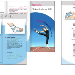 Branche „Medizintechnik“: Konzept, Layout, Grafik, Infografik für Kataloge, Folder, Infoblätter, Magazinanzeigen