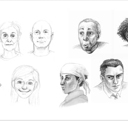 Gesichter 1