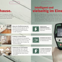 Bosch – Produktbroschüre des neuen Multimessgeräts PTD1