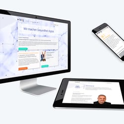 Website für den Bundesverband für Gesundheits-IT