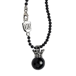 Kette «Crown Pearl – Onyx» by BLACK BARON