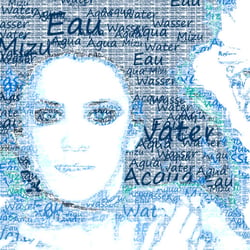 Elementplakat Wasser