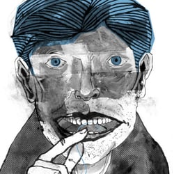 Illustration zu einem Gedicht