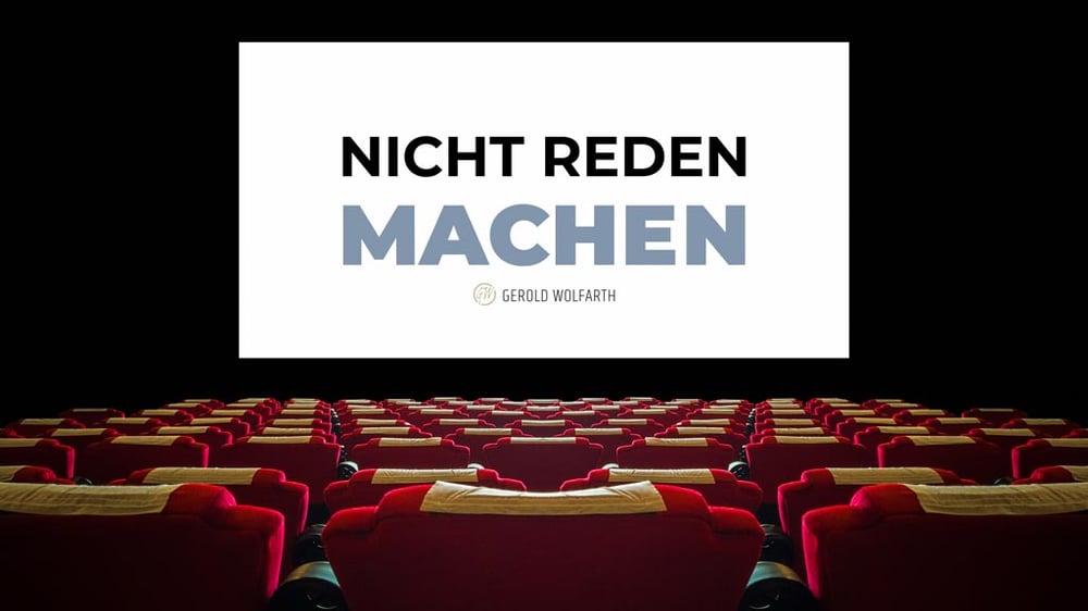 Keynote „Nicht reden – machen“
