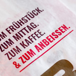 Neues Tüten Design