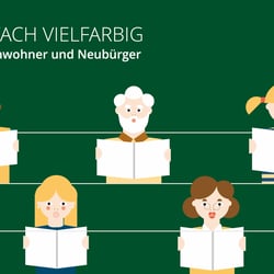 Der Slogan für Einwohner und Neubürger