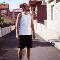 Der vegane Starkoch Björn Moschinski in Finisterre (Spanien)