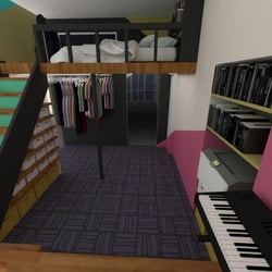 3D-Architekturmodell