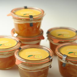 Etikett Orangenmarmelade