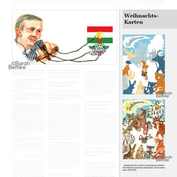 Editorial Illustration 2 Erdogan gegen die HDP