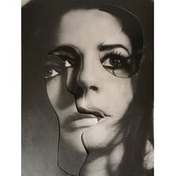 book of anxiety & wonder / paper collages