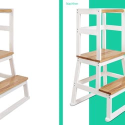 Beispiel: Composing mit, Infografiken für Bimbetti-Shop
