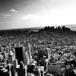 New York empire state building s/w by melina moeller