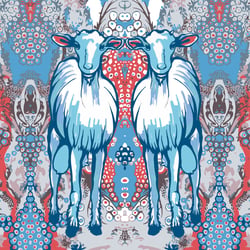 Ungulate 7, fineartprint 30 × 30 cm (variable)