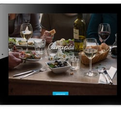 Canapé Bistro Saarbrücken, Vanessa Badziong Grafik