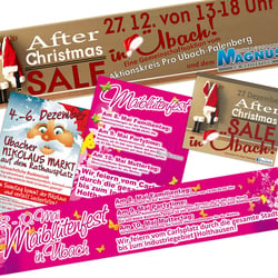 Aktionskreis Übach-Palenberg – Anzeigen, Zeitungsartikel, Flyer, Banner