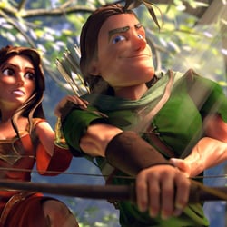 Robin und Marian.