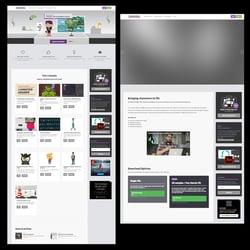 Tour de Animate Site featuring my sample made for Adobe