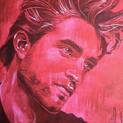 Robert Pattinson | Acryl auf Leinwand
