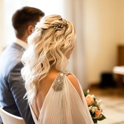Braut Hairstyling