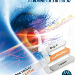 Postkarte für einen Kongress – Vorderseite