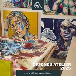 #offeneateliers #offeneateliersbrandenburg #TagdesoffenenAteliers #TdoA2025 #Cottbus #Lausitz #carographic #Carolyn-Mielke