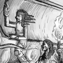 Ornament  – Inktober Comic 2019 (Auszug)
