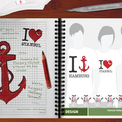 Heimat Hafen – Shirt Design – Freie Arbeit