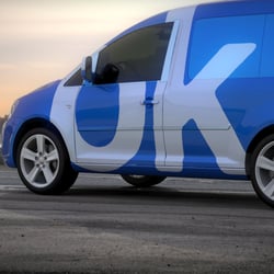 ok.- Label (Valora) Fahrzeugbeschriftung