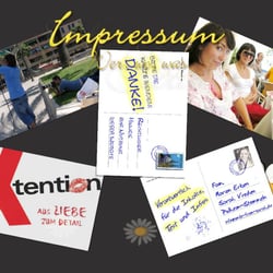 Verspieltes, animiertes Impressum