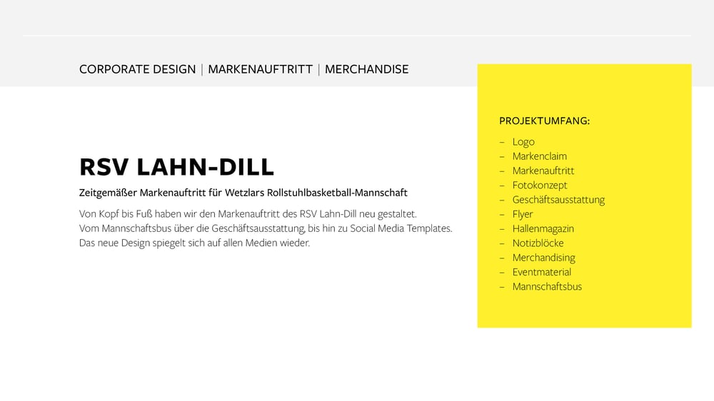 RSV Lahn-Dill Projektbeschreibung