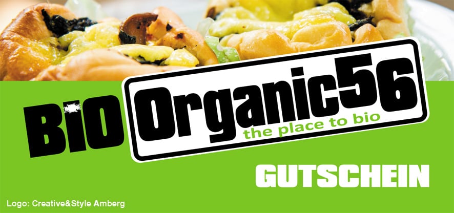 BIO Organic56 – Gestaltung Flyer/Visitenkarte/Gutschein/Bonuskarte/Internetseite